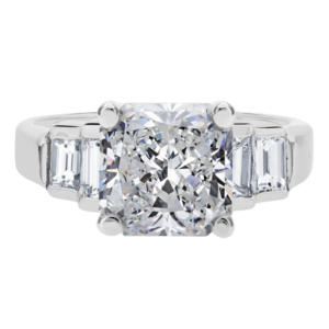 Platinum Diamond Channel Setting W486-Radiant