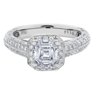 18KW Diamond Pave Setting