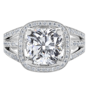 18KW Platinum W754-Cushion