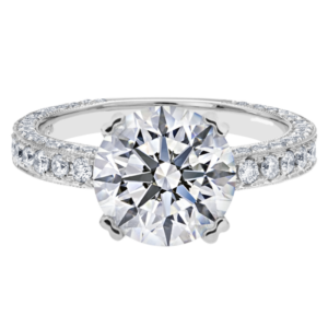 18KW Diamond Pave Setting