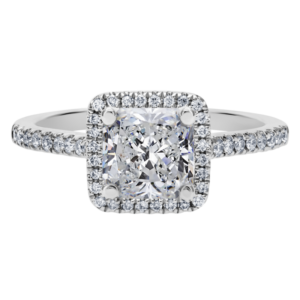 Platinum Micro Pave Diamond-Radiant