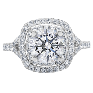 Platinum Diamond Micro Pave Setting