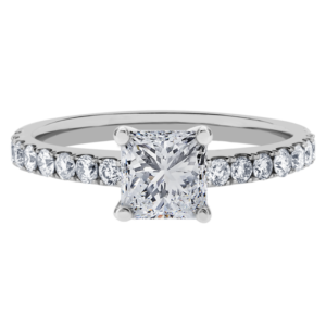 18KW Diamond Micro-Pave Setting-Princess