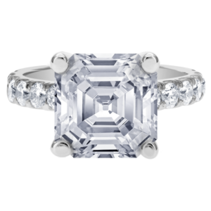 Platinum Diamond Prong Setting