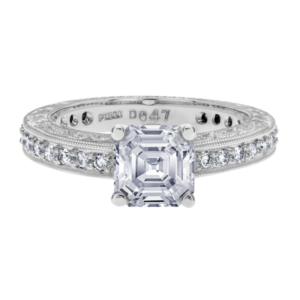 Platinum Diamond Pave Setting