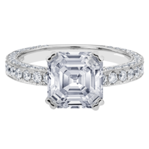 18KW Diamond Pave Setting